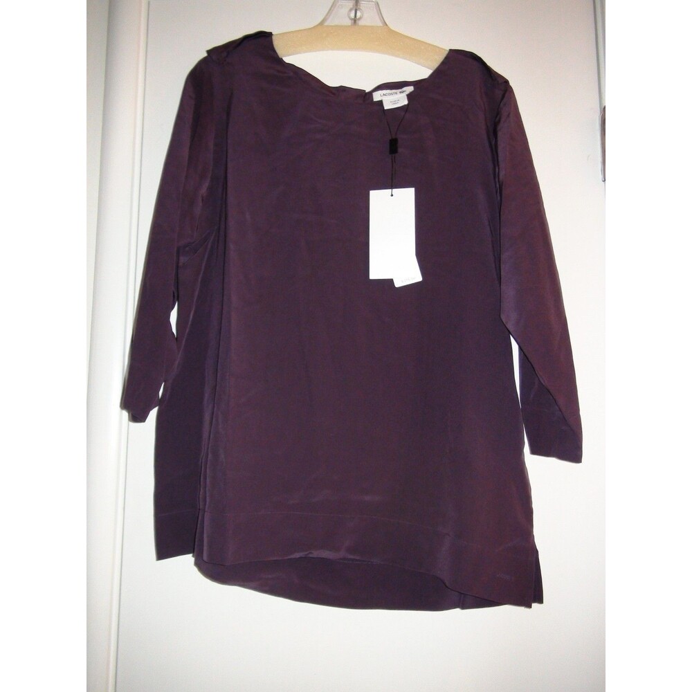 Lacoste Chablis Silk Blouse